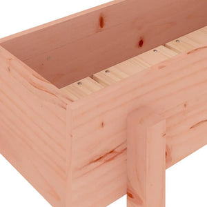Ζαρντινιέρα Υπερυψωμένη 121x30x38 εκ. Μασίφ Ξύλο Ψευδοτσούγκας