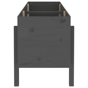 Ζαρντινιέρα Υπερυψωμένη 160 x 50 x 57 εκ. από Μασίφ Ξύλο Πεύκου