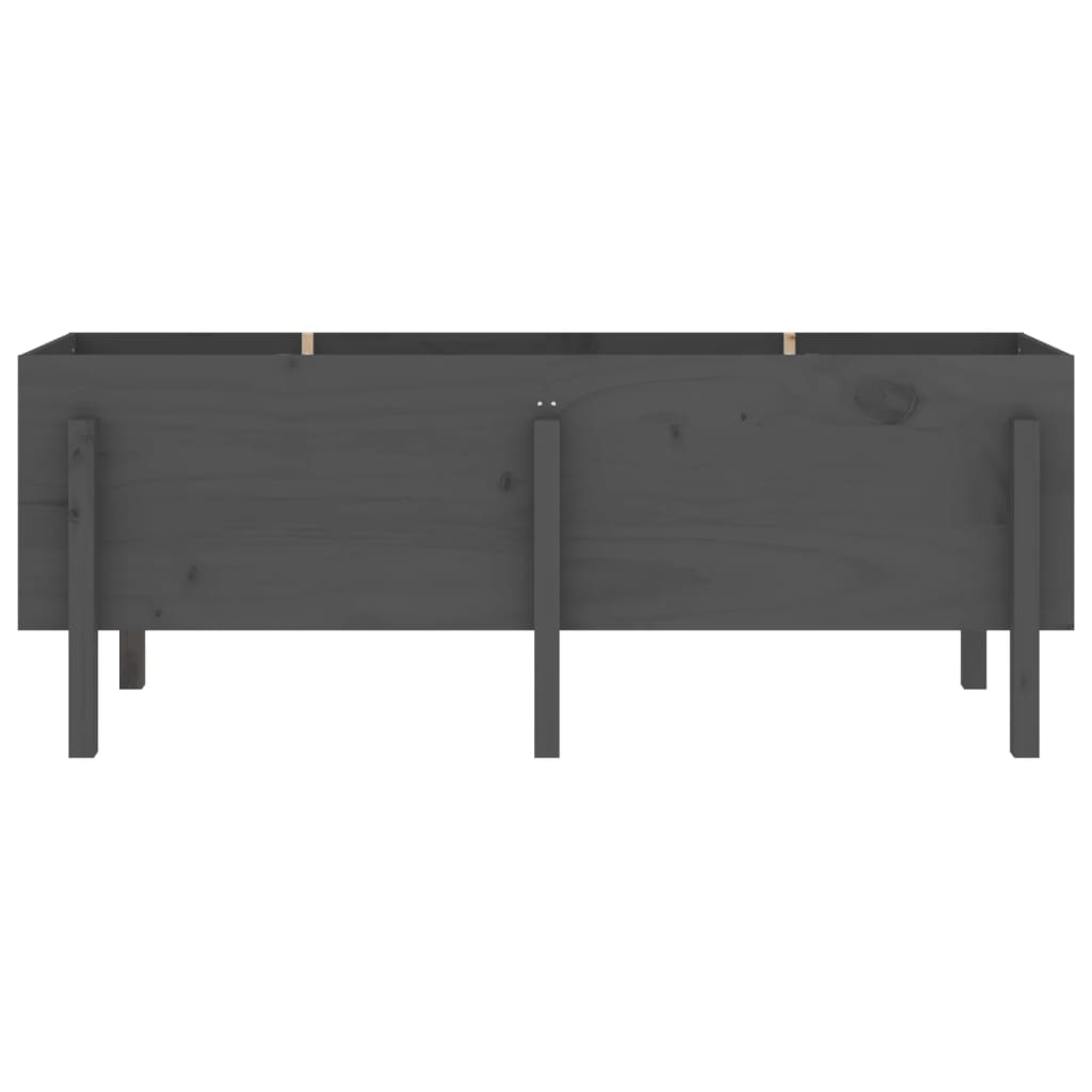 Ζαρντινιέρα Υπερυψωμένη 160 x 50 x 57 εκ. από Μασίφ Ξύλο Πεύκου