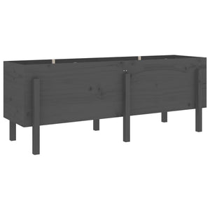 Ζαρντινιέρα Υπερυψωμένη 160 x 50 x 57 εκ. από Μασίφ Ξύλο Πεύκου