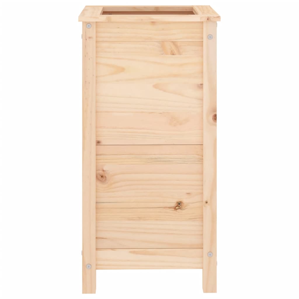 Ζαρντινιέρα  40 x 40x 78 εκ. από Μασίφ Ξύλο Πεύκου