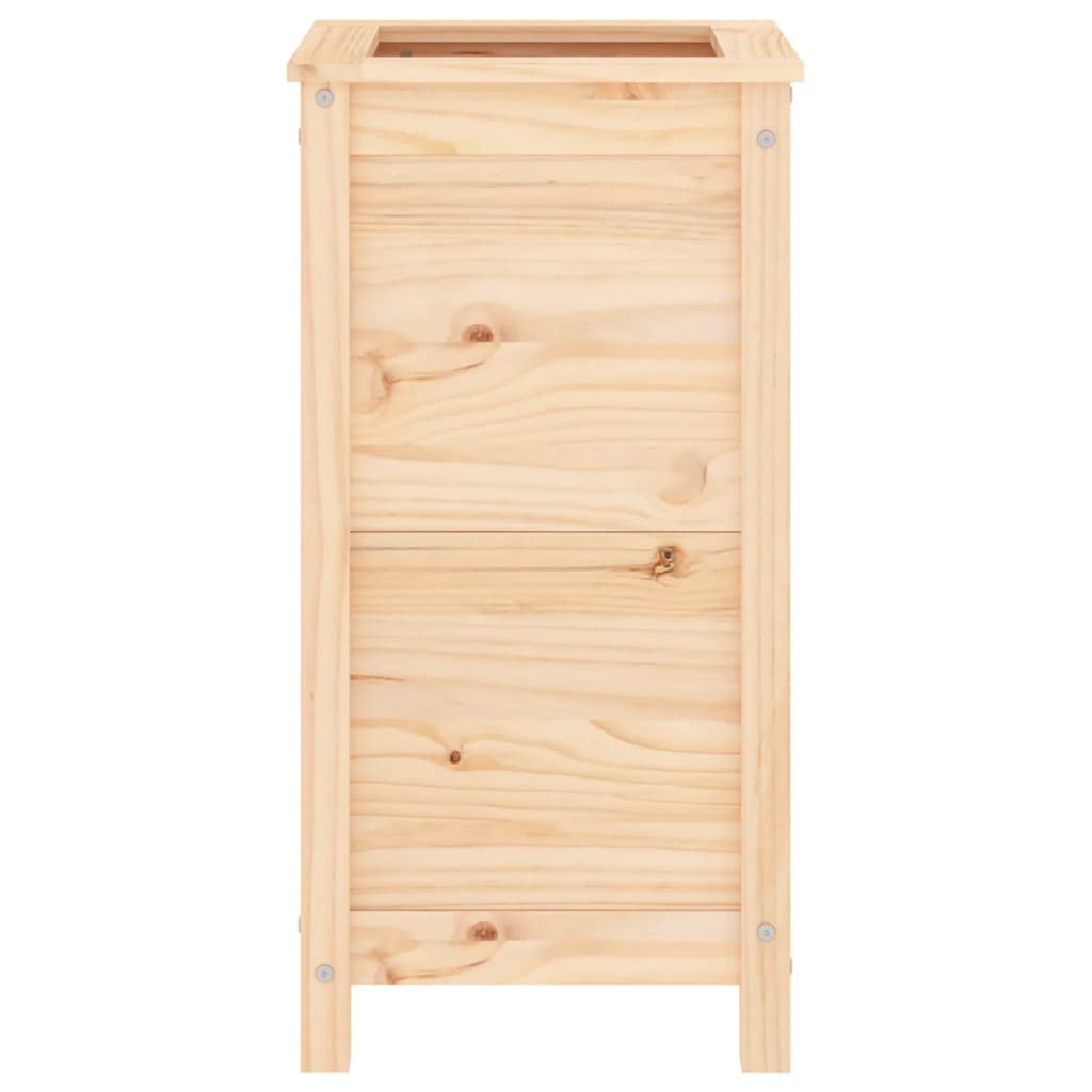 Ζαρντινιέρα  40 x 40x 78 εκ. από Μασίφ Ξύλο Πεύκου
