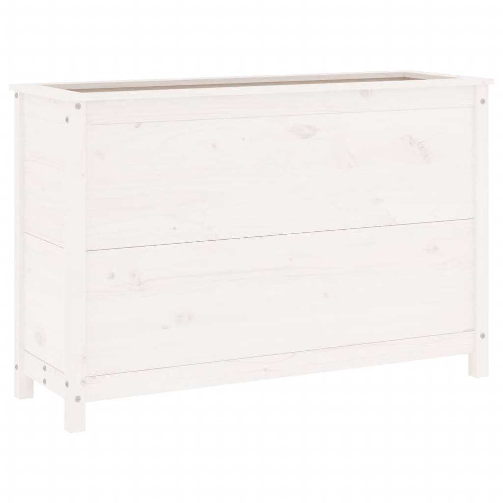 Ζαρντινιέρα Υπερυψωμένη 119,5x40x78 εκ. από Μασίφ Ξύλο Πεύκου - Pakobazaar
