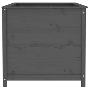 Ζαρντινιέρα Υπερυψωμένη 119,5x82,5x78 εκ. από Μασίφ Ξύλο Πεύκου