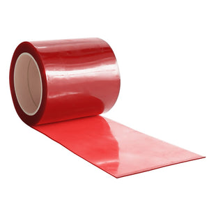 Λωριδοκουρτίνα Κόκκινη 10 μ. 200 χιλ.x1,6 χιλ. από PVC - PAKOBAZAAR