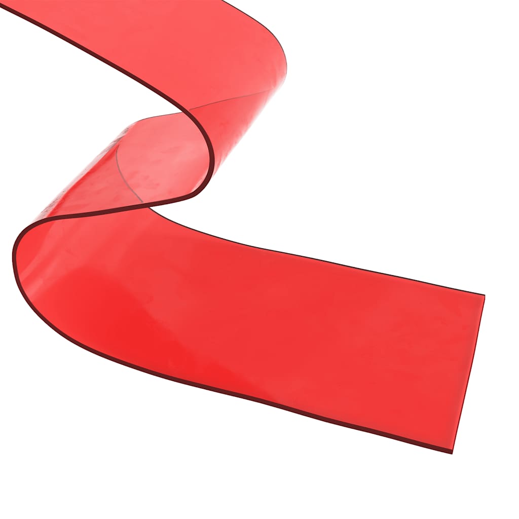 Λωριδοκουρτίνα Κόκκινη 25 μ. 200 χιλ.x1,6 χιλ. από PVC - PAKOBAZAAR