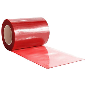 Λωριδοκουρτίνα Κόκκινη 25 μ. 300 χιλ. x 2,6 χιλ. από PVC - PAKOBAZAAR