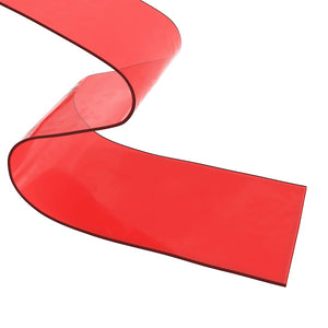 Λωριδοκουρτίνα Κόκκινη 25 μ. 300 χιλ. x 2,6 χιλ. από PVC - PAKOBAZAAR