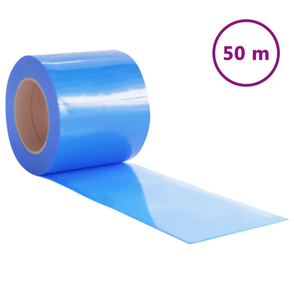 Λωριδοκουρτίνα Μπλε 50 μ. 200 χιλ. x 1,6 χιλ. από PVC - PAKOBAZAAR
