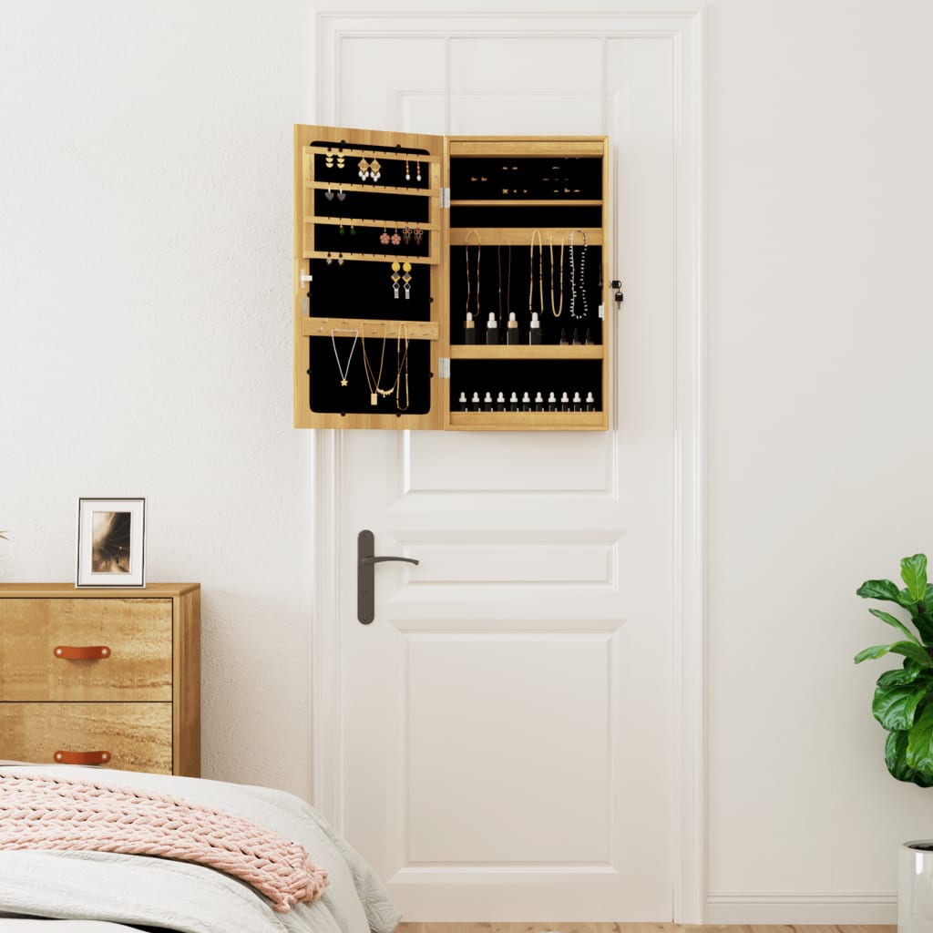 Έπιπλο Κοσμημάτων με Καθρέφτη/LED Φώτα Επιτοίχιο