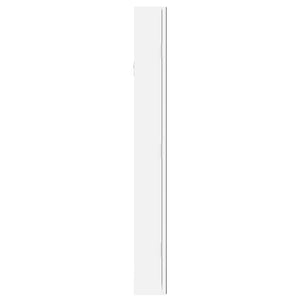 Έπιπλο Κοσμημάτων με Καθρέφτη/LED Φώτα Επιτοίχιο Λευκό