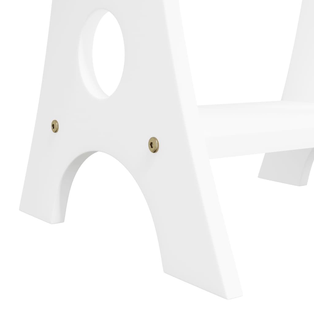 Έπιπλο Κοσμημάτων με Καθρέφτη & LED Φώτα Επιδαπέδιο Λευκό