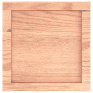 Ράφι Τοίχου Ανοιχτό Καφέ 40x40x(2-4)εκ. Επεξ. Μασίφ Ξύλο Δρυός - Pakobazaar