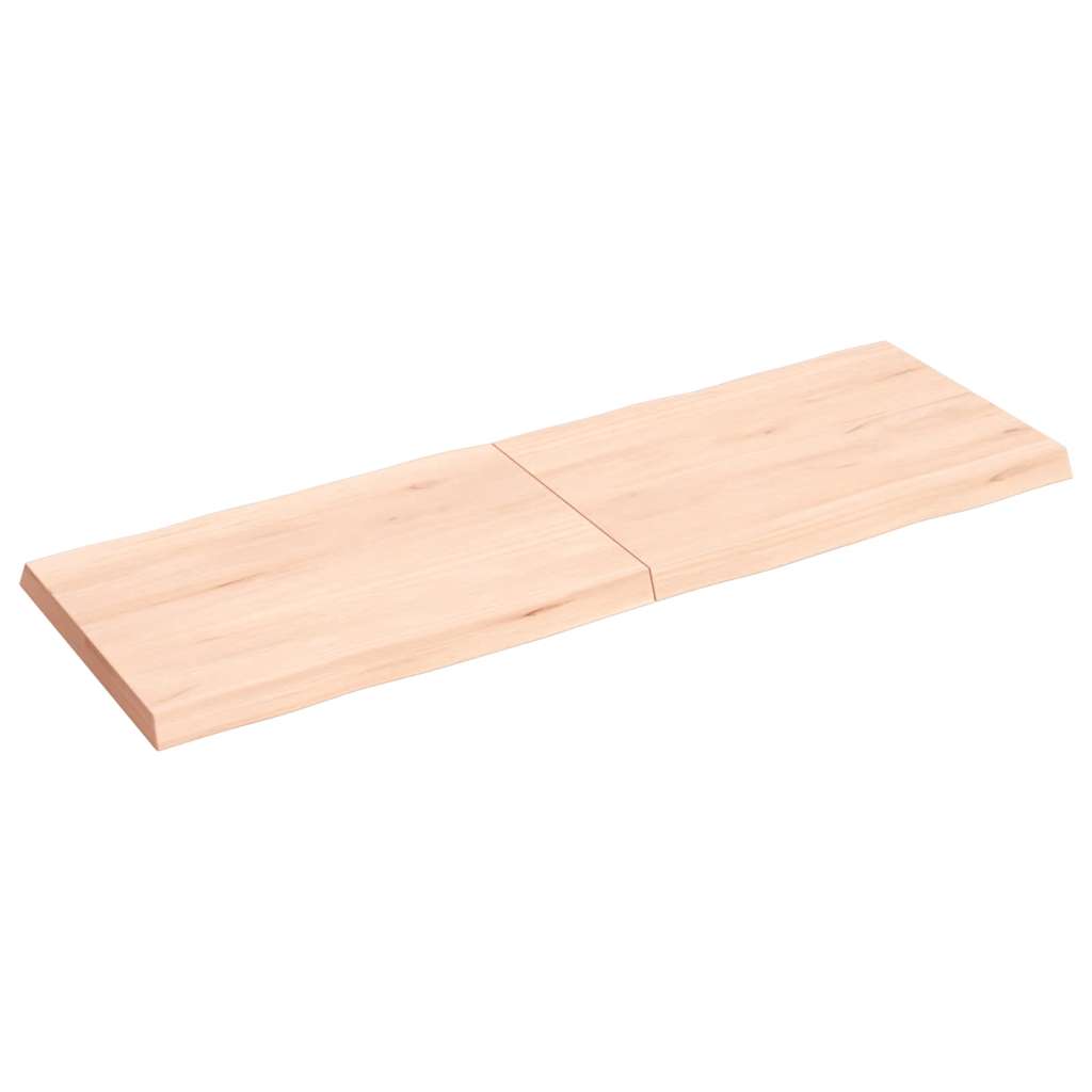 Επιφάνεια Τραπεζιού 120x40x(2-4)εκ Ακατέργαστο Μασίφ Ξύλο Δρυός