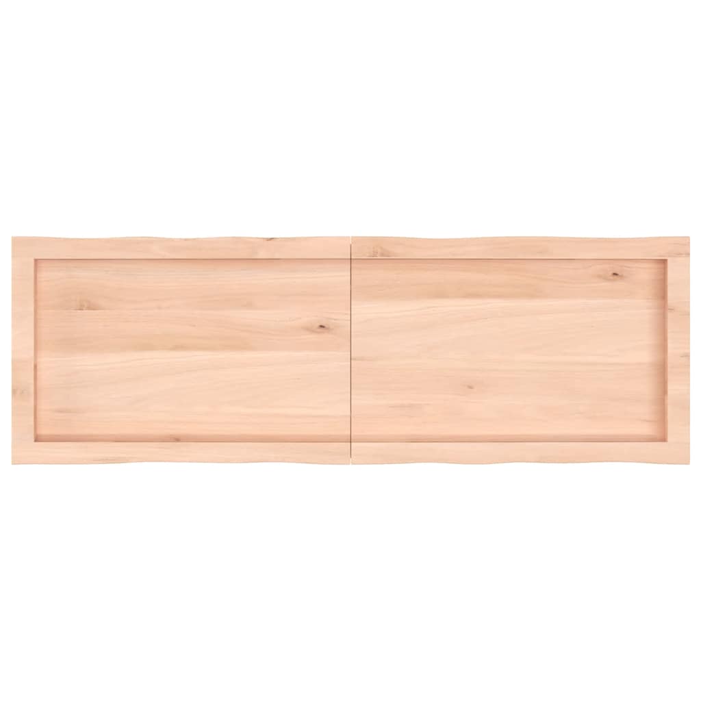 Επιφάνεια Τραπεζιού 120x40x(2-4)εκ Ακατέργαστο Μασίφ Ξύλο Δρυός