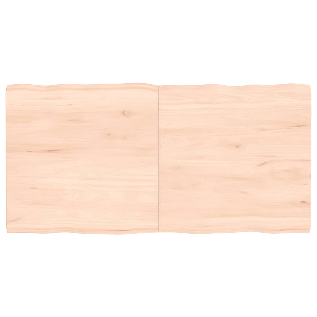 Επιφάνεια Τραπεζιού 120x60x(2-4) εκ. Ακατέργαστο Μασίφ Ξύλο