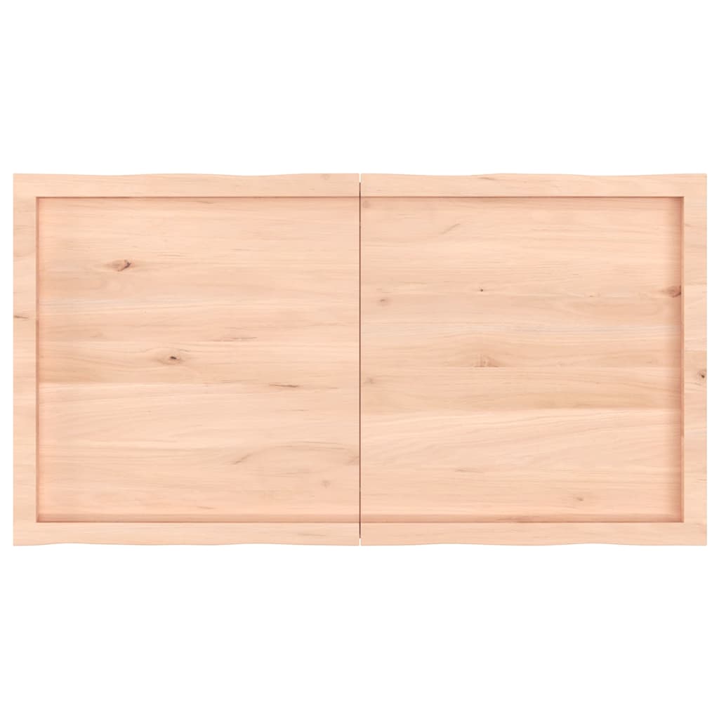 Επιφάνεια Τραπεζιού 120x60x(2-6)εκ Ακατέργαστο Μασίφ Ξύλο Δρυός - Pakobazaar