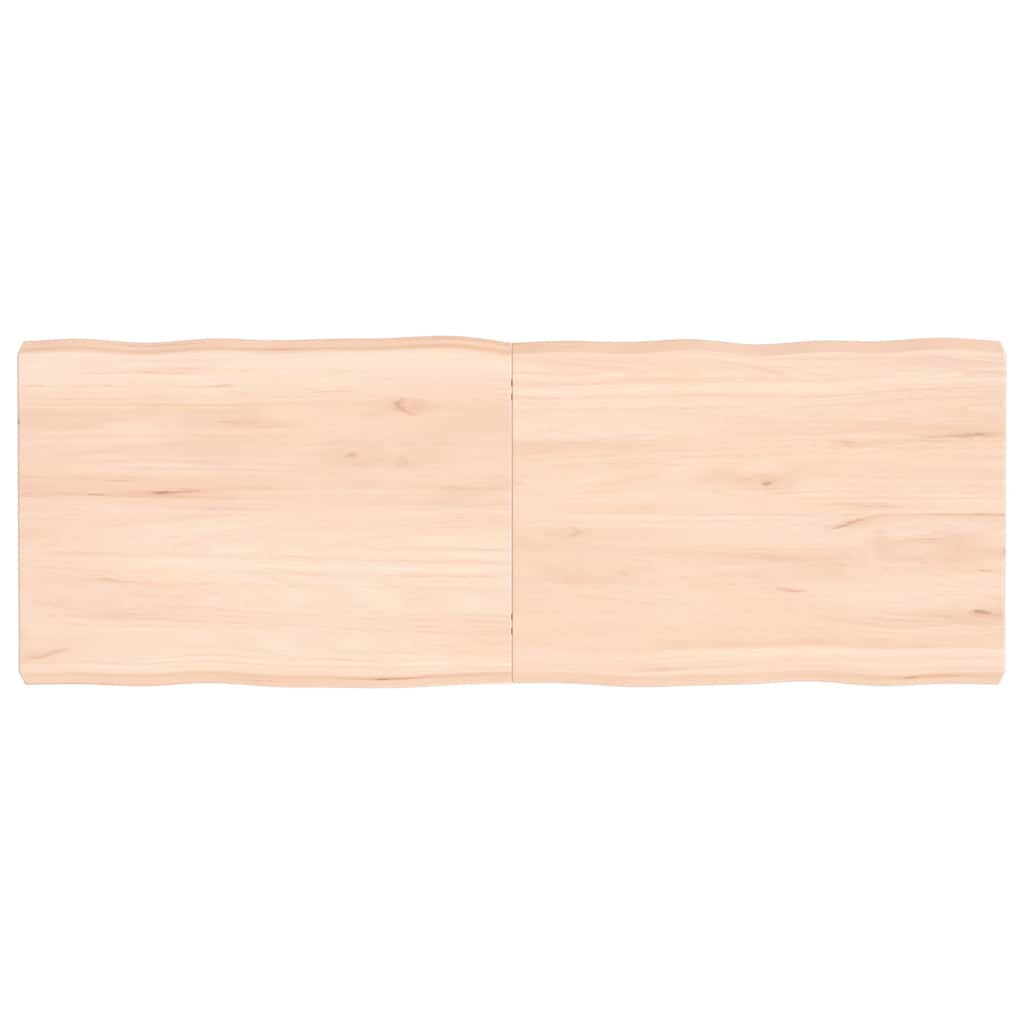 Επιφάνεια Τραπεζιού 140x50x(2-6)εκ Ακατέργαστο Μασίφ Ξύλο Δρυός