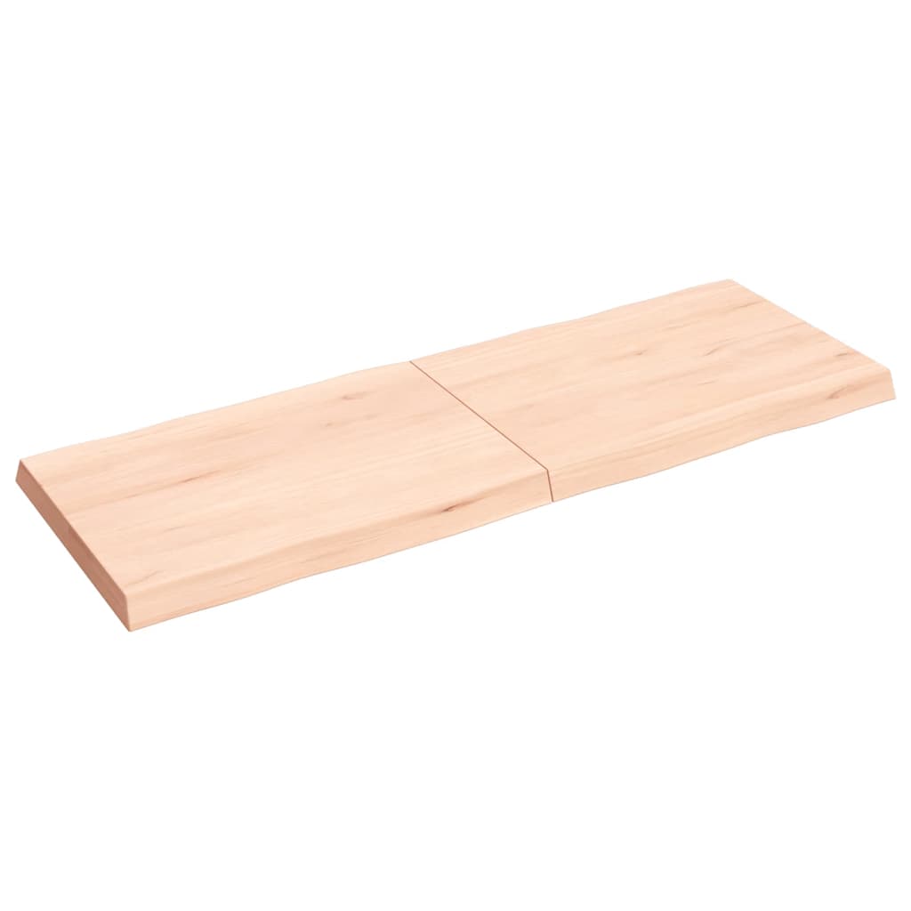 Επιφάνεια Τραπεζιού 140x50x(2-6)εκ Ακατέργαστο Μασίφ Ξύλο Δρυός