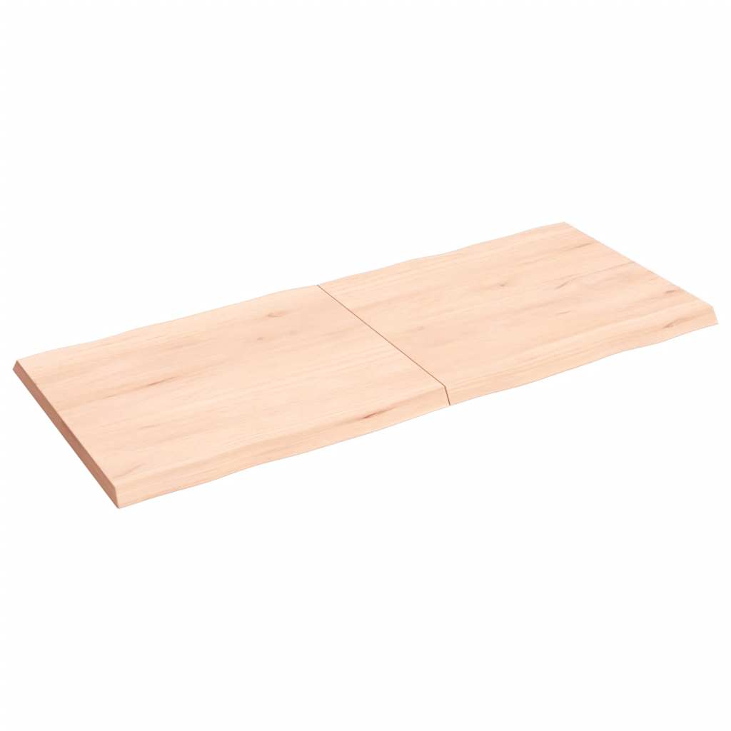 Επιφάνεια Τραπεζιού 140x60x(2-4)εκ Ακατέργαστο Μασίφ Ξύλο Δρυός