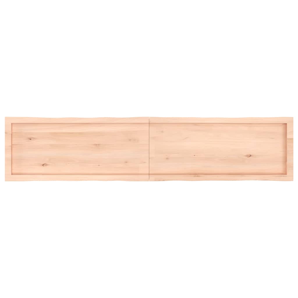 Επιφάνεια Τραπεζιού 180x40x(2-6) εκ. Ακατέργαστο Μασίφ Ξύλο - Pakobazaar