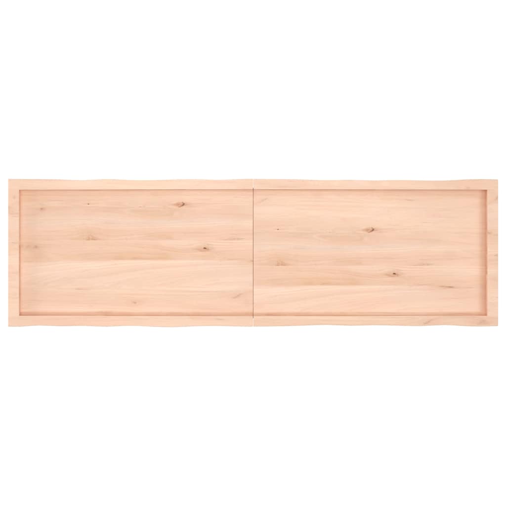 Επιφάνεια Τραπεζιού 180x50x(2-6) εκ. Ακατέργαστο Μασίφ Ξύλο