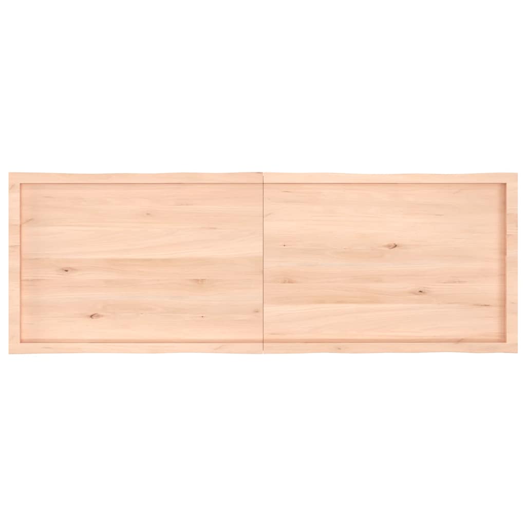 Επιφάνεια Τραπεζιού 180x60x(2-4) εκ. Ακατέργ. Μασίφ Ξύλο Δρυός