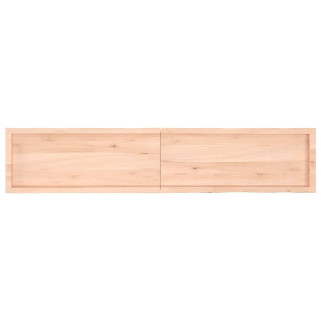 Επιφάνεια Τραπεζιού 200x40x(2-4) εκ. Ακατέργαστο Μασίφ Ξύλο