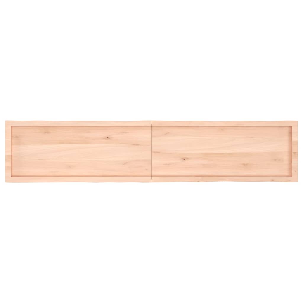 Επιφάνεια Τραπεζιού 200x40x(2-6) εκ. Ακατέργαστο Μασίφ Ξύλο