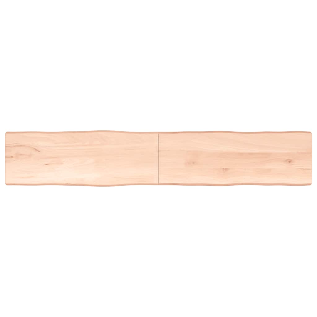 Επιφάνεια Τραπεζιού 220x40x(2-4) εκ. Ακατέργαστο Μασίφ Ξύλο