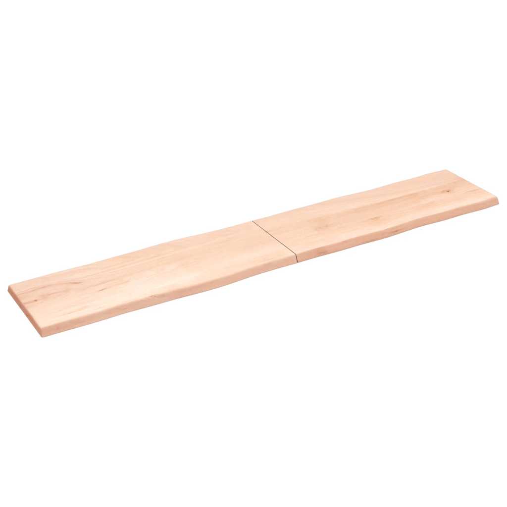 Επιφάνεια Τραπεζιού 220x40x(2-4) εκ. Ακατέργαστο Μασίφ Ξύλο