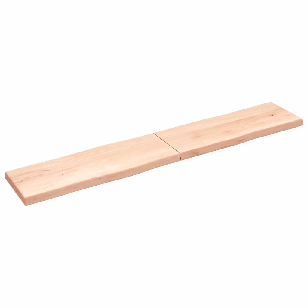 Επιφάνεια Τραπεζιού 220x40x(2-6) εκ. Ακατέργαστο Μασίφ Ξύλο