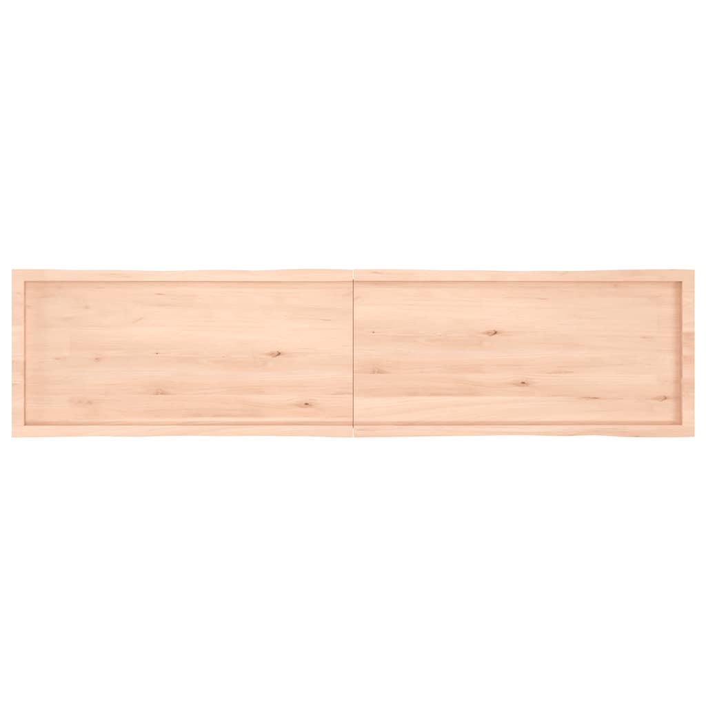 Επιφάνεια Τραπεζιού 220x50x(2-4) εκ. Ακατέργαστο Μασίφ Ξύλο