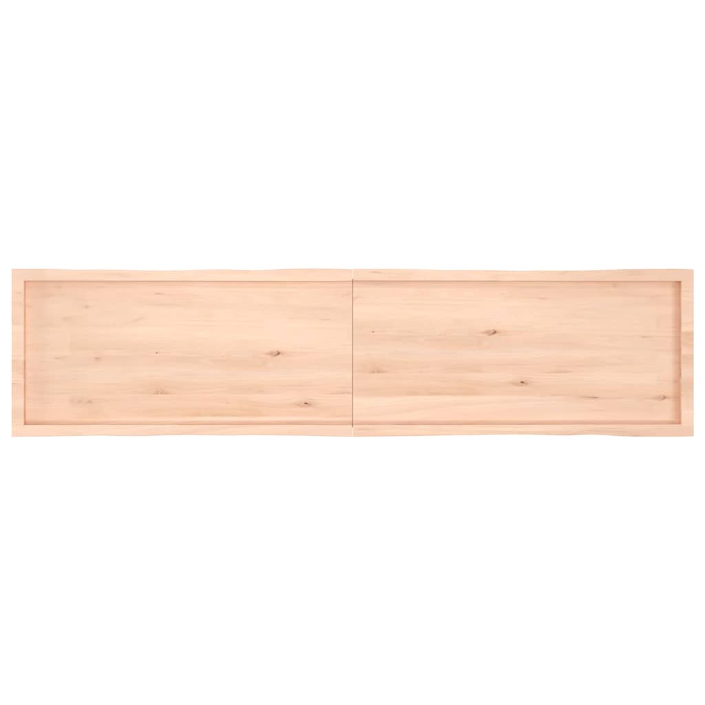 Επιφάνεια Τραπεζιού 220x50x(2-6)εκ Ακατέργαστο Μασίφ Ξύλο Δρυός