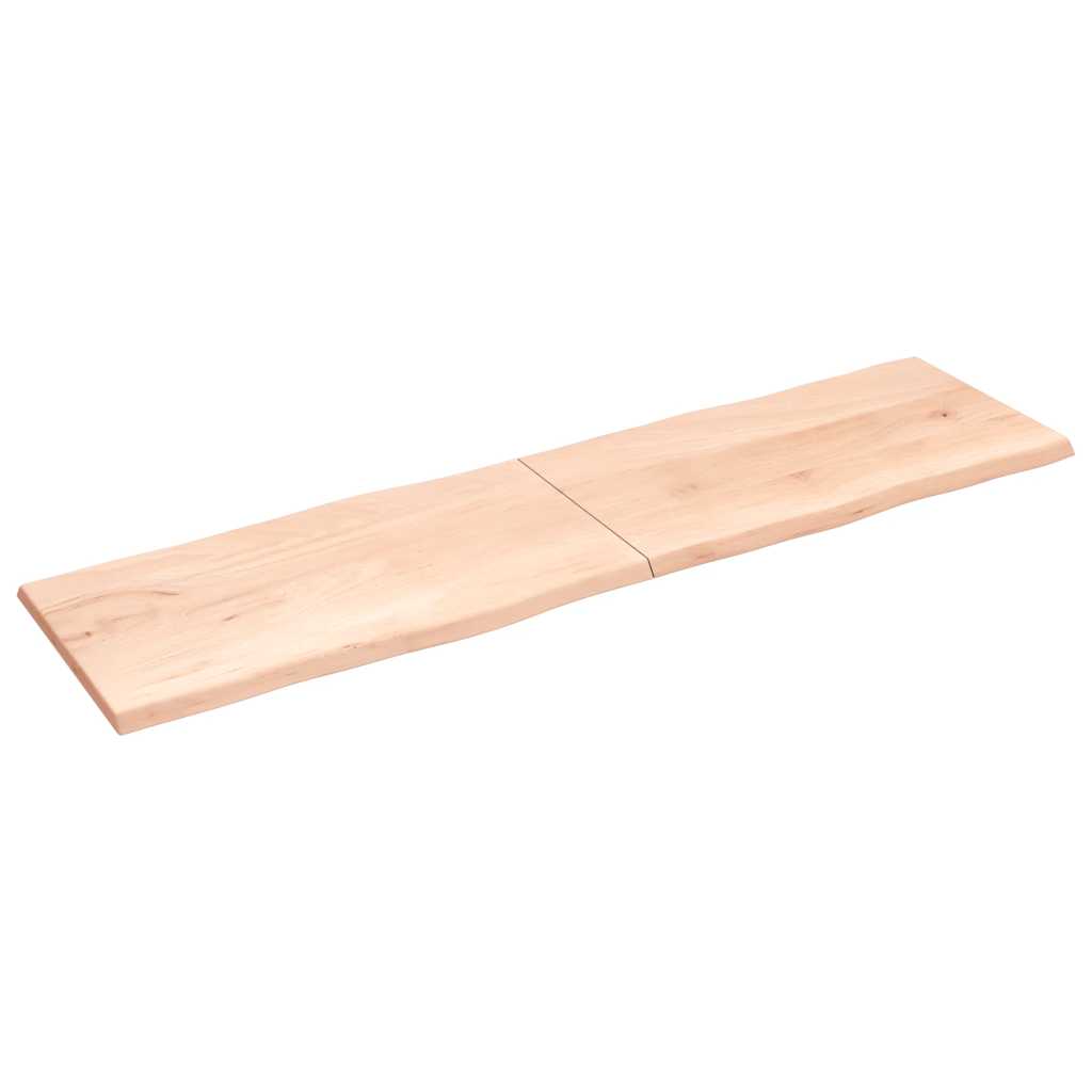 Επιφάνεια Τραπεζιού 220x60x(2-4) εκ. Ακατέργαστο Μασίφ Ξύλο