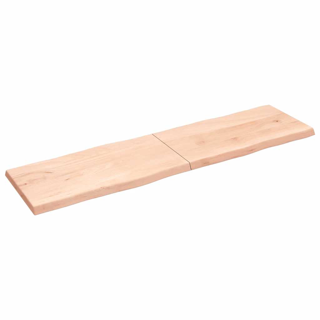 Επιφάνεια Τραπεζιού 220x60x(2-6) εκ. Ακατέργαστο Μασίφ Ξύλο - Pakobazaar
