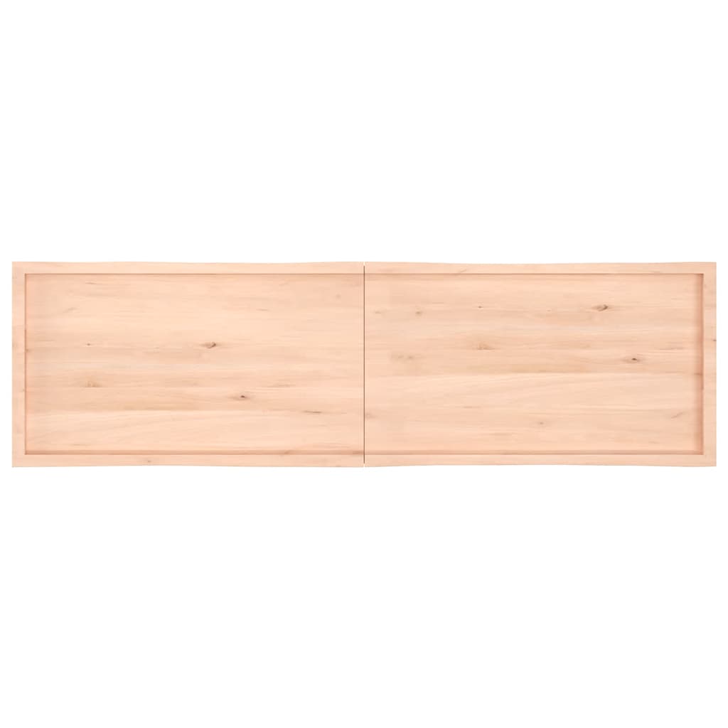 Επιφάνεια Τραπεζιού 220x60x(2-6) εκ. Ακατέργαστο Μασίφ Ξύλο - Pakobazaar