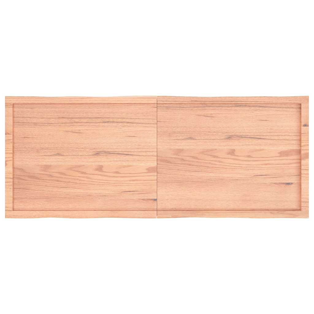 Επιφ Τραπεζιού Αν Καφέ 160x60x(2-6)εκ.Ακατέργ. Μασίφ Ξύλο Δρυός