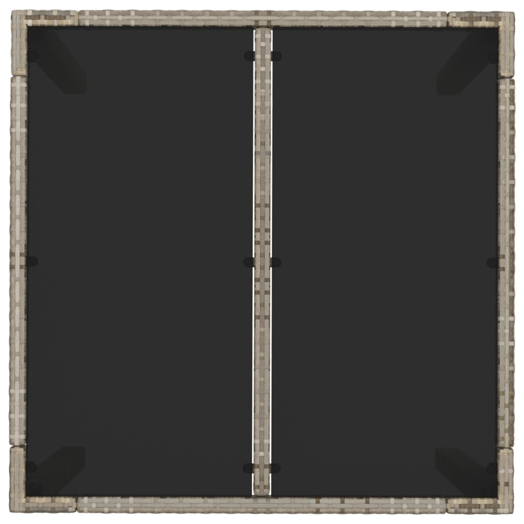 Σετ Τραπεζαρίας Κήπου 5 τεμ. Γκρι Συνθ. Ρατάν με Μαξιλάρια