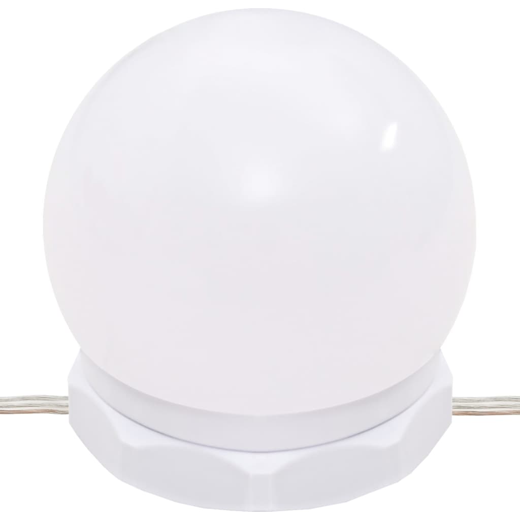 Μπουντουάρ με LED Γκρι Σκυροδέματος 130x50x132,5 εκ.