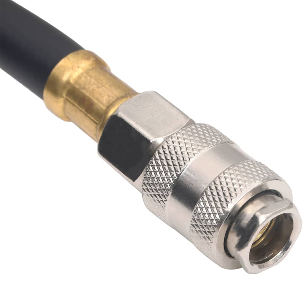 Εύκαμπτος Σωλήνας Αέρα Υβριδικός Μαύρος 5μ./0,6" Καουτσούκ/PVC