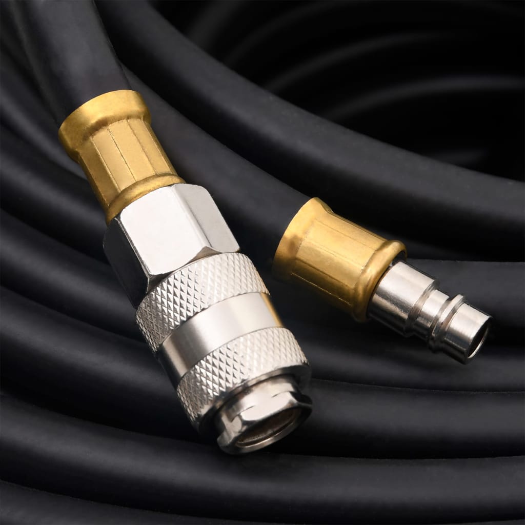 Εύκαμπτος Σωλήνας Αέρα Υβριδικός Μαύρος 20μ./0,6" Καουτσούκ/PVC