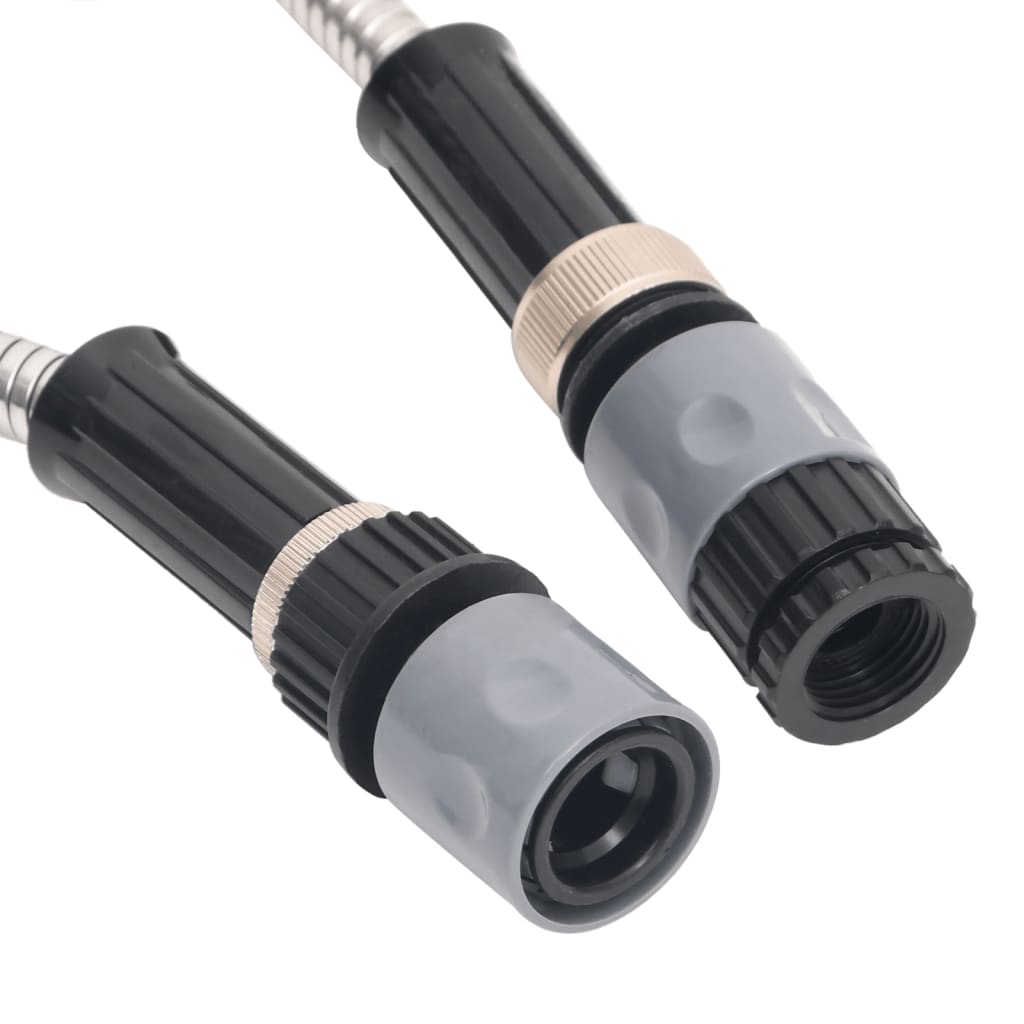 Λάστιχο Κήπου Ακροφύσιο Ψεκασμού Ασημί 30μ./0,6" Ανοξ. Ατσάλι - PAKOBAZAAR