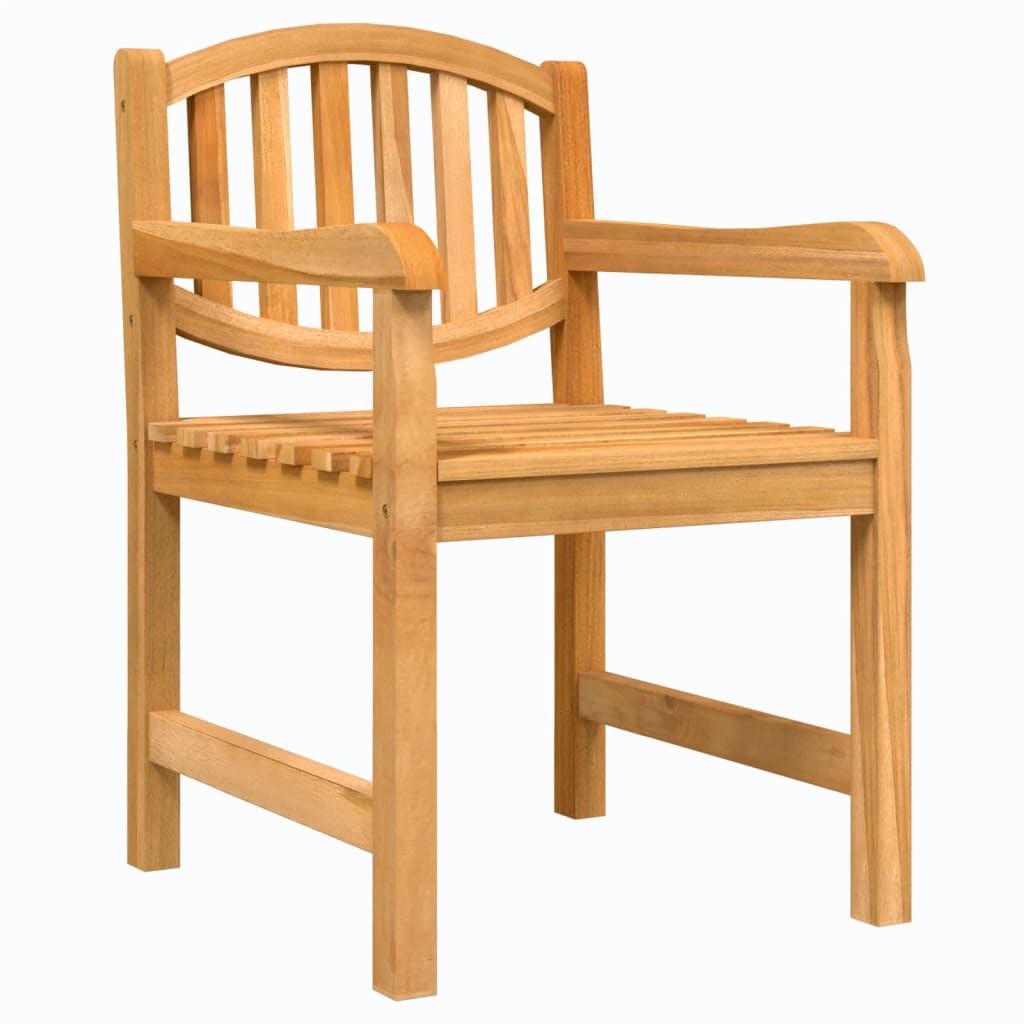 Καρέκλες Κήπου 2 τεμ. 58 x 59 x 88 εκ. από Μασίφ Ξύλο Teak