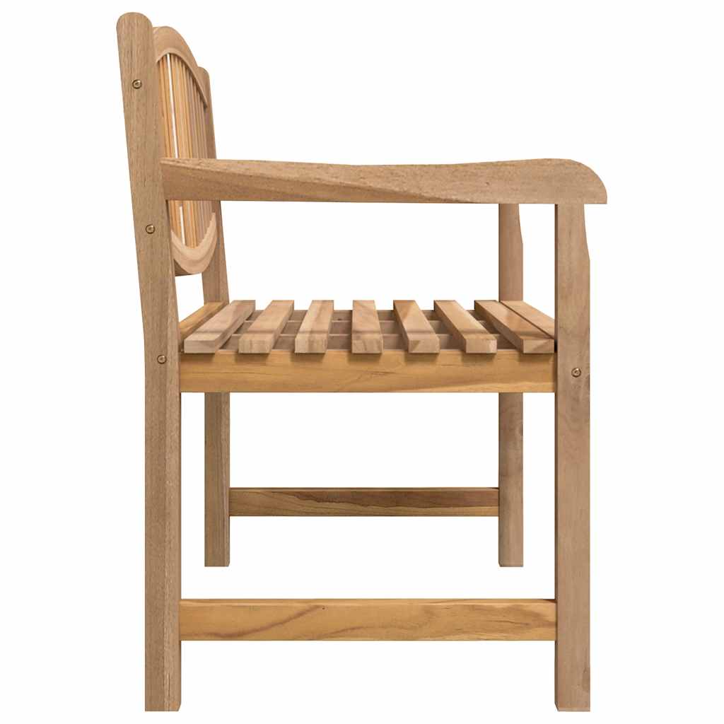 Παγκάκι Κήπου 114 x 59 x 87 εκ. από Μασίφ Ξύλο Teak - Pakobazaar