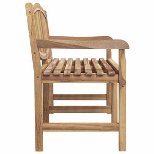 Παγκάκι Κήπου 149,5 x 60 x 90 εκ. από Μασίφ Ξύλο Teak - Pakobazaar