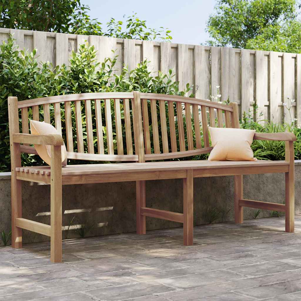 Παγκάκι Κήπου 179,5 x 60 x 90 εκ. από Μασίφ Ξύλο Teak - Pakobazaar