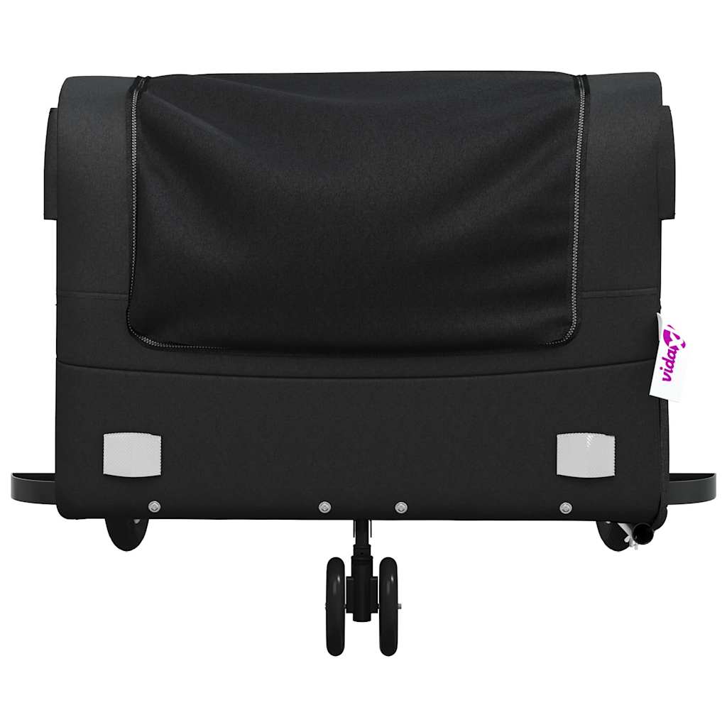 Τρέιλερ Ποδηλάτου Μαύρο 45 Κιλά από Σίδερο - Pakobazaar