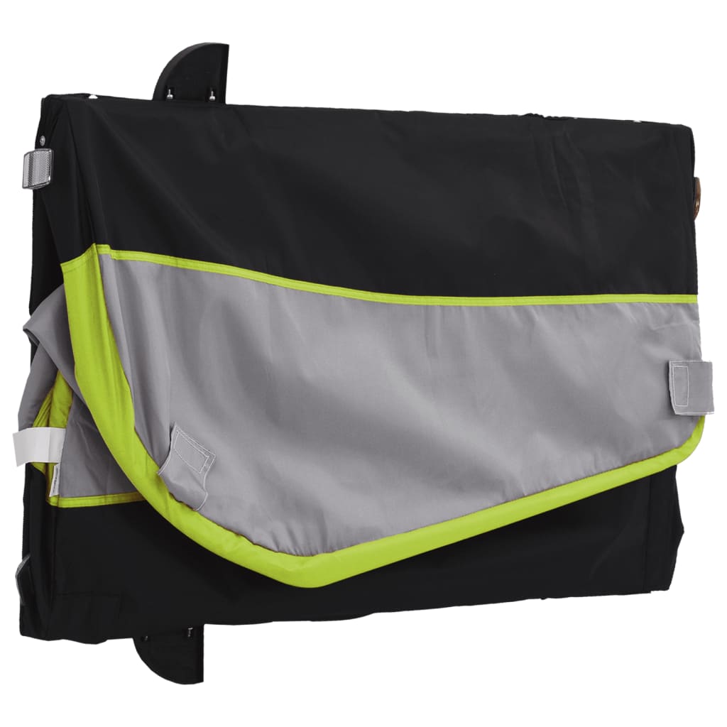 Τρέιλερ Ποδηλάτου Μαύρο και Γκρι 30 Κιλά από Σίδερο