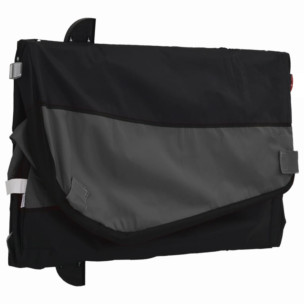 Τρέιλερ Ποδηλάτου Μαύρο 45 Κιλά από Σίδερο